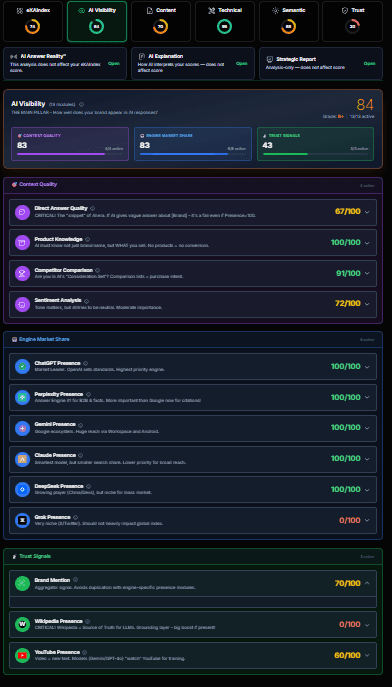 AI Visibility pillar
